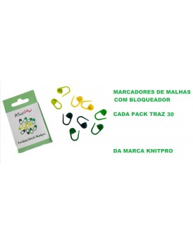 MARCADORES DE MALHAS 30 UNID.