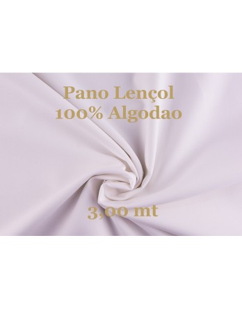 PANO LENÇOL 100% ALG.3.00